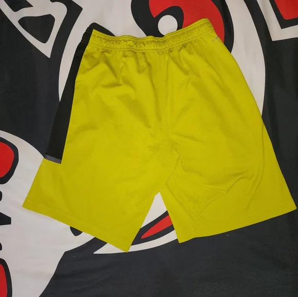 Yellow Reebok Shorts - Picture 2 of 2